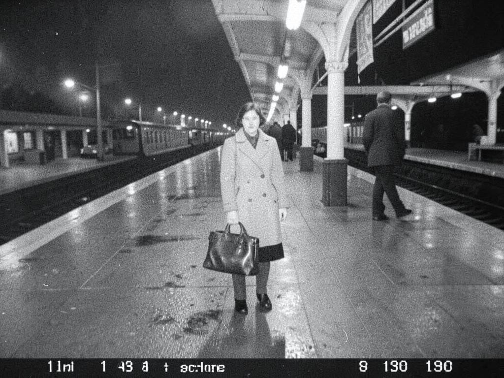 A railway platform connected to the Missing Passenger file